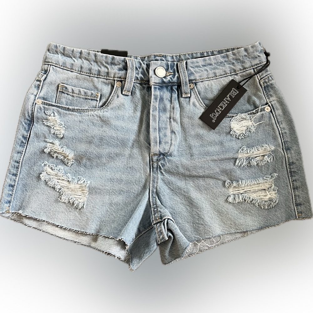 NWT‎ BlankNYC Vintage High-Rise Short - Sz 26
